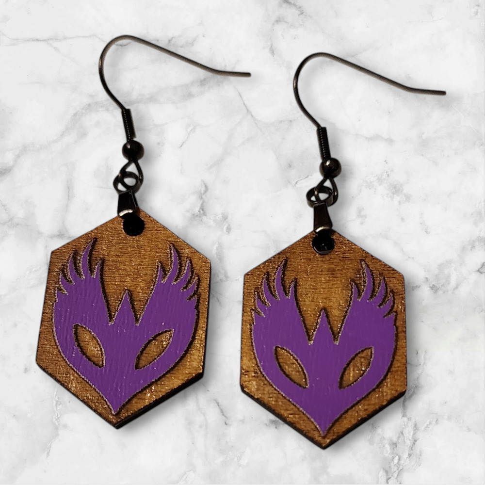 Dragon Age Veilguard Antivan Crows Faction Earrings Lucanis
